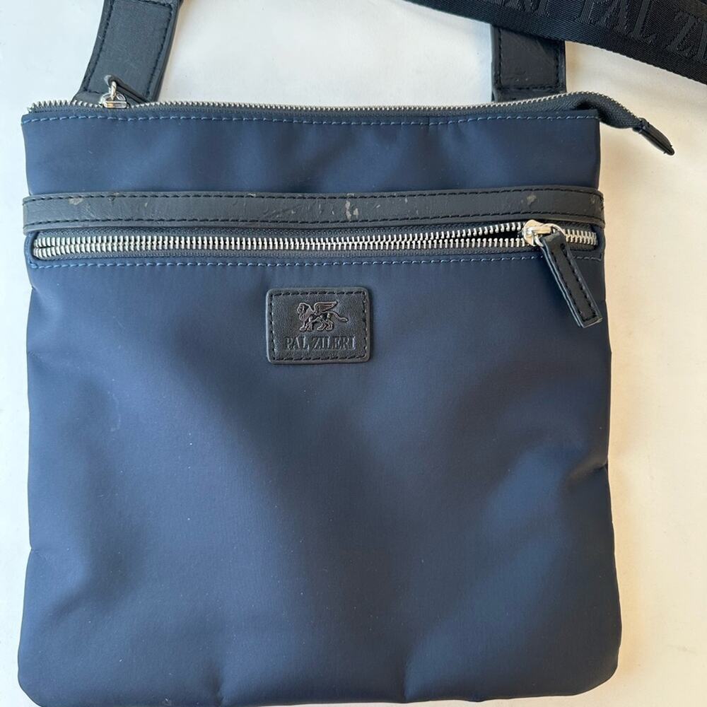 Pal Zileri Canvas Crossbody Bag - Picture 3 of 7